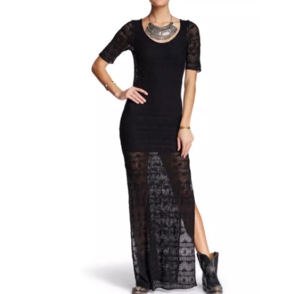 Free People Dresses & Skirts - New Free People Too Cool Lace Bodycom Maxi Dress